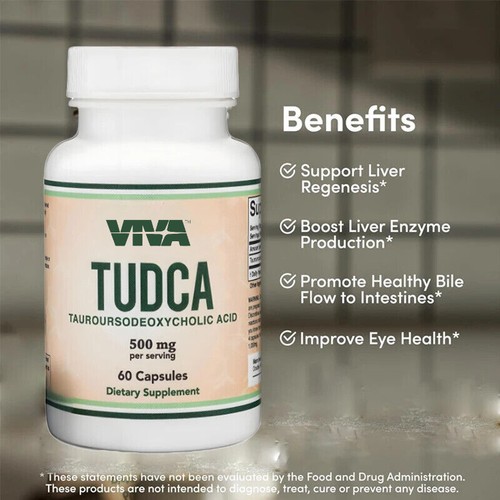 Tudca 500mg liver - tudca, 500mg,