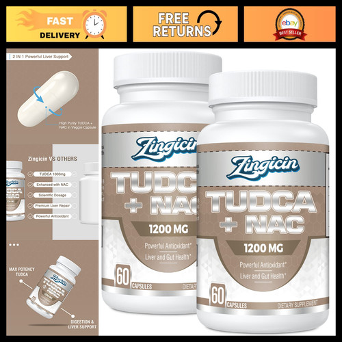Tudca nac supplement 1200mg - nac,