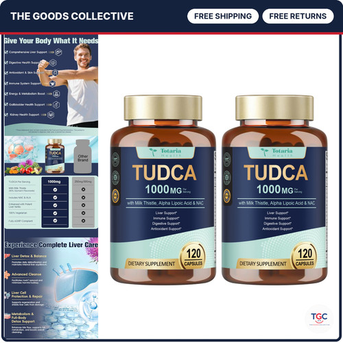 Packs tudca 1000mg liver - 2,